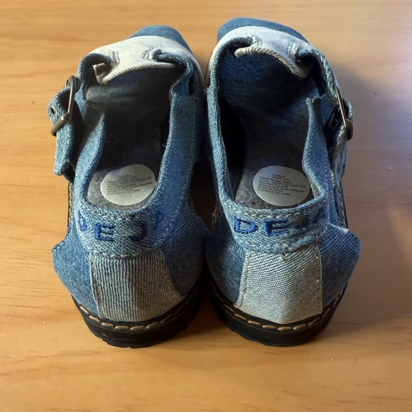 Vintage 90s/early 2000s Denim Chunky Sandals - Picture 5 of 5